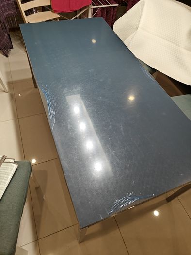 Grey ikea dining table 6/8 people
