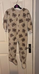 Cosy bear onesie age 2-3