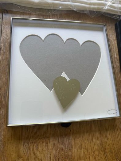 Mr & Mrs photo frame