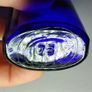 391 - Beautiful Vintage Cobalt Blue Glass Decorative Collectible Milk of Magnesia Bottle Image 2