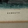 Victorian Antique Print of Exmouth by George Townsend (c.1850s) - Framed Hand-Coloured Engraving Image 3