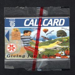 1994 Ireland 20 unit Irish Kidney Association asking people to carry a organ donor card (Gemplus GEM1) Call Card Mint in Packaging