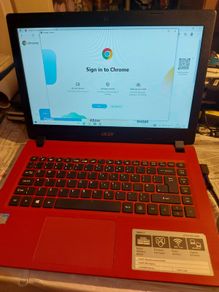 Acer Aspire 1, Model A114-32-C423, Intel Celeron N4000, 1.1GHz, 4GB Ram, 32GB Flash SSD, Windows 10, Microsoft Edge, Chrome, and VLC