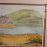 Signed Watercolour of Eilean Donan castle Framed Image 3