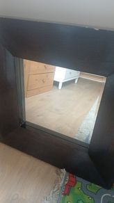 Square mirror