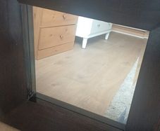 Square mirror