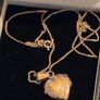 Italian 925 Sterling Silver Heart Locket Necklace with Rose Gold finish Image 6