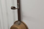 Antique Steel and Brass French ladle large size