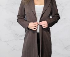 Blazer striped jacket