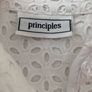 Ladies White Cotton Top by Principles Image 2