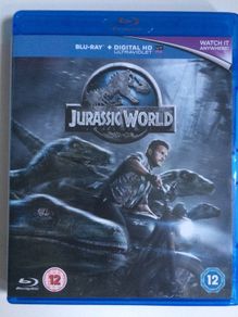 Jurassic World [2015] Chris Pratt & Bryce Dallas Howard [Blu-ray Movie]