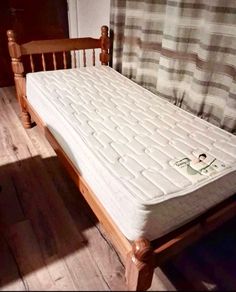 Good Solid Single Wooden Pine Bed Frame - Can Deliver