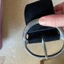 Black suede belt by Hobbs 100cm Image 2