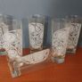 Fabulous Set of Six Vintage Irish Mist Celtic Design Etched/Frosted Highball Glasses, Made in Italy, Mint Condition Image 8