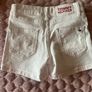 Girls Tommy Hilfiger White Denim Shorts Image 4
