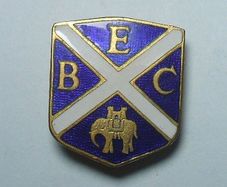 EASTFIELD BOWLING CLUB (EBC) - a vintage and scarce membership badge (1960's or earlier)