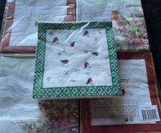 5 Packs Christmas Napkins