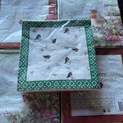 5 Packs Christmas Napkins