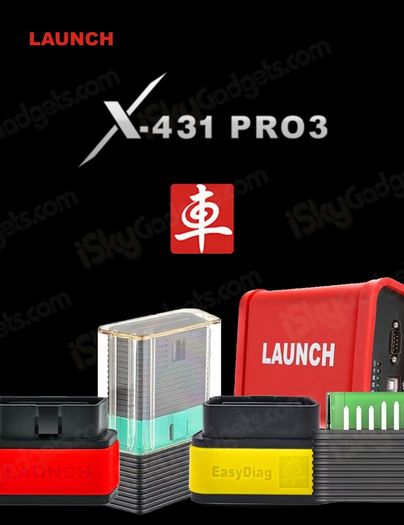 LAUNCH x431 Pro 3 Online Activation for All Launch Bluetooth Connectors
