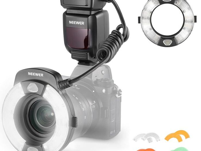 NEEWER RF1-N Macro Flash Ring Light for Nikon Camera