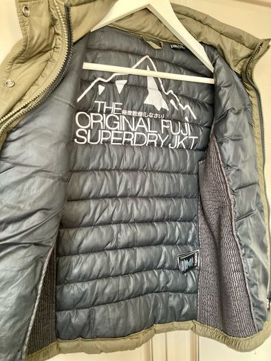 Superdry Fuji slim padded jacket, uk 12
