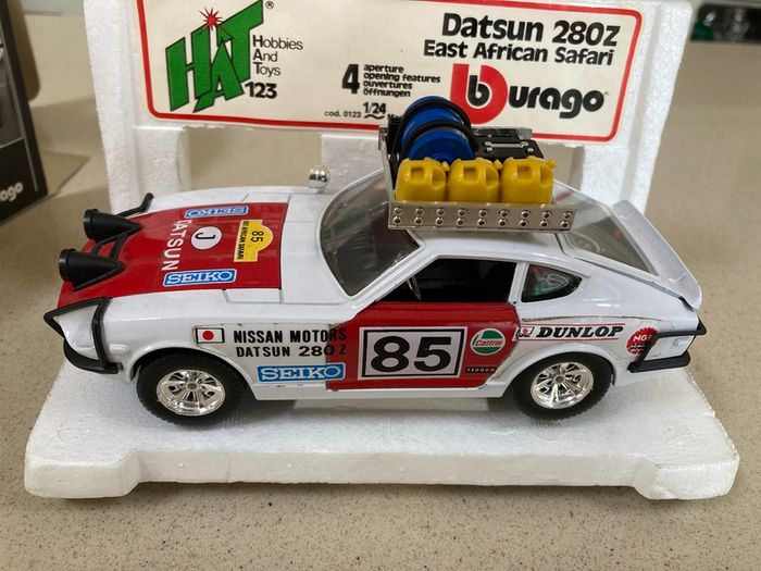 Datsun 280 East African Rally Scale 1/24 Rare