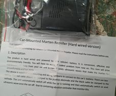 Car marten repellent