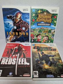 Wii games x4