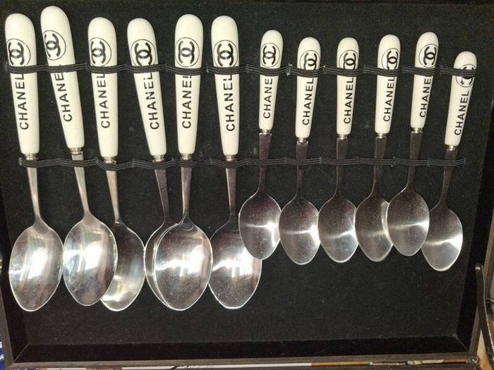 Chanel cutlery set