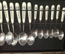 Chanel cutlery set