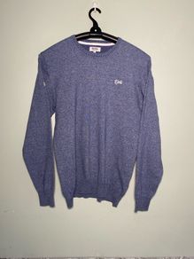 Diesel Mens Light Blue Marl Jumper Size XL