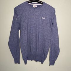 Diesel Mens Light Blue Marl Jumper Size XL