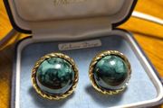 Vintage Green Earrings