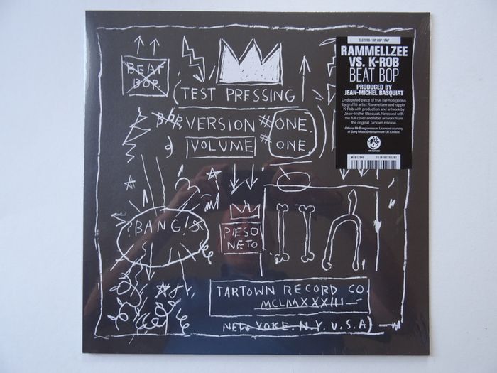 Jean Michel Basquiat art cover vinyl L.P