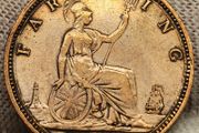 Great Britain 1866 Farthing 1/4d Coin