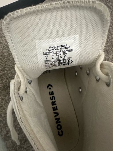Pearlized Converse Boots