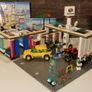 Lego City Service Station 7993 Full Set with car wash! Image 3