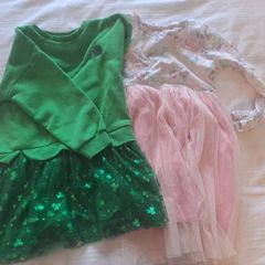 girls dresses (x10 size 4-5)