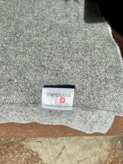 Manduka Essential Wool Yoga Blanket Thunder