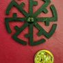 Slavic pagan/ kolovrat, perun ( slavic thunder god) Image 2