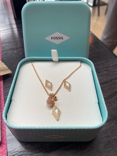 Fossil Set Rose Gold