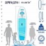 Paddle Board Paddle Boards for Adults Inflatable Stand-Up Paddleboards with SUP Accessories Including Backpack, Fin, Adjustable Paddle (FREE SHIPPING) Image 4
