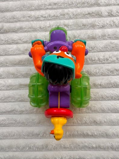 Sesame Street Ernie 2001 Splashin Trike Water Tub Tricycle Duck Part of the rope doesn't pull back completely Used Please see photos