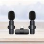 Type-C Wireless Lavalier Microphone For Smartphones Laptops Wireless Condenser Recording Microphone Image 2