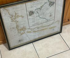 Rare antique Sea chart map.