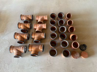 Sewer pipe fittings