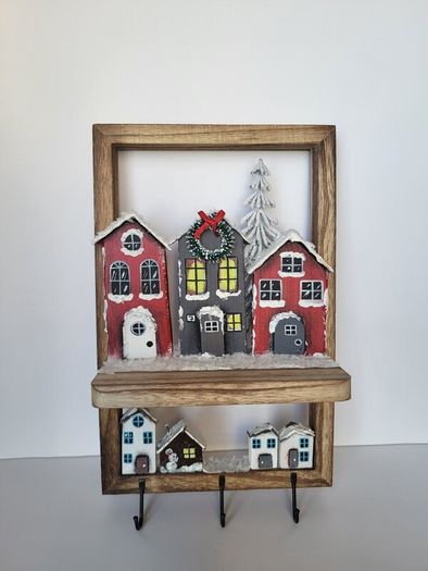 Wooden key holder