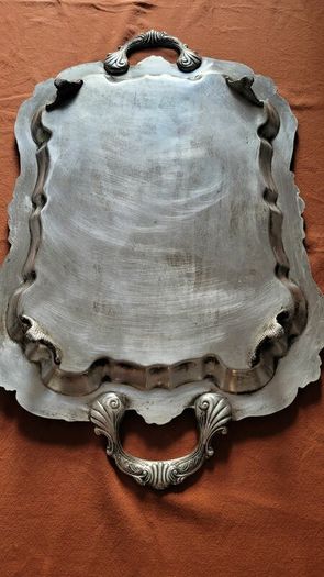 Vintage Silver-Plated FB Rogers  Butler's Tray