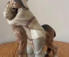 Lladro Boy with Donkey