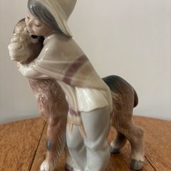 Lladro Boy with Donkey